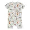 Printing Smile Face Baby Rompers